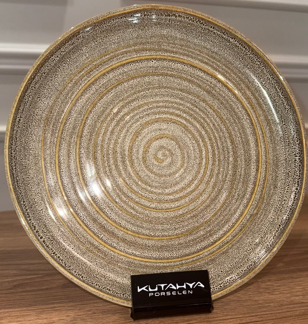 Assiette à dessert spirale