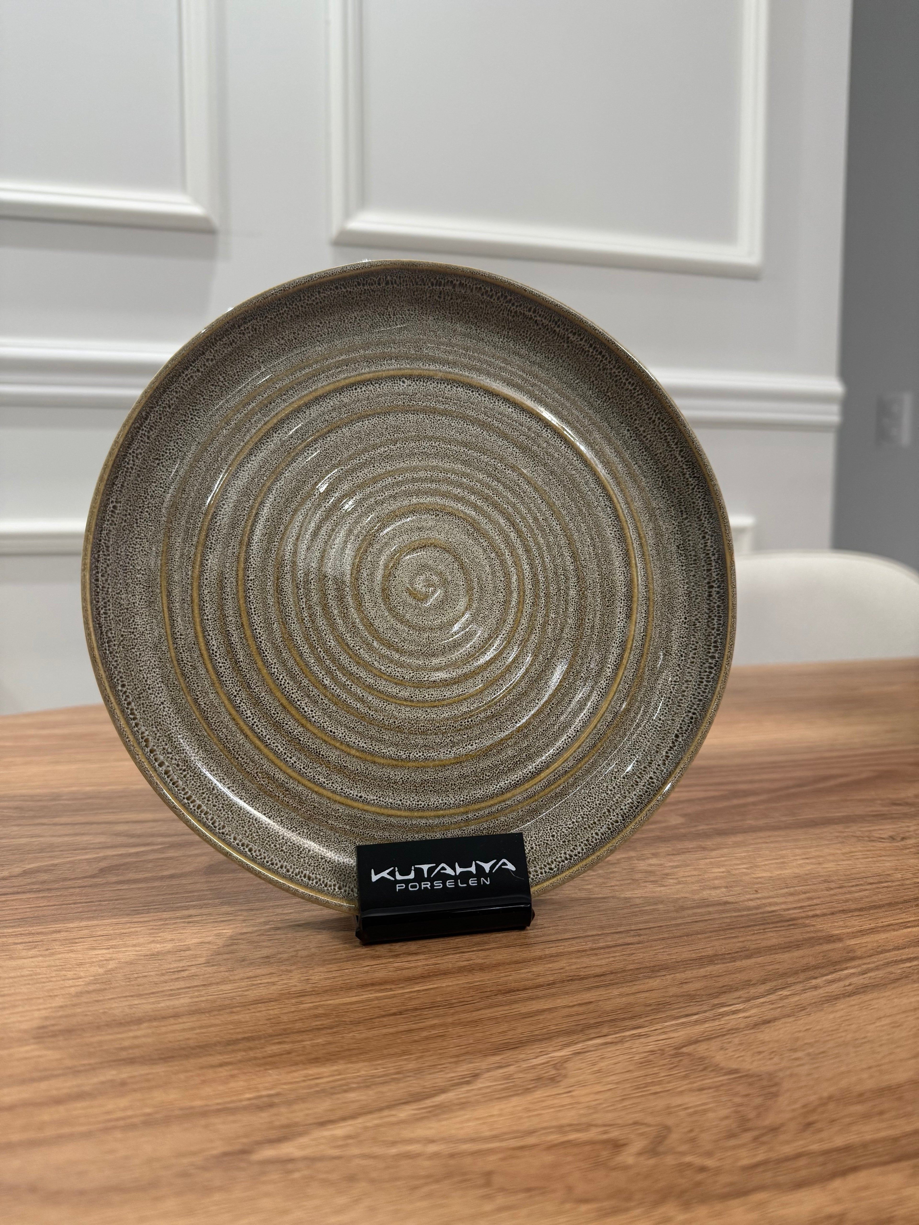 Assiette dessert spirale