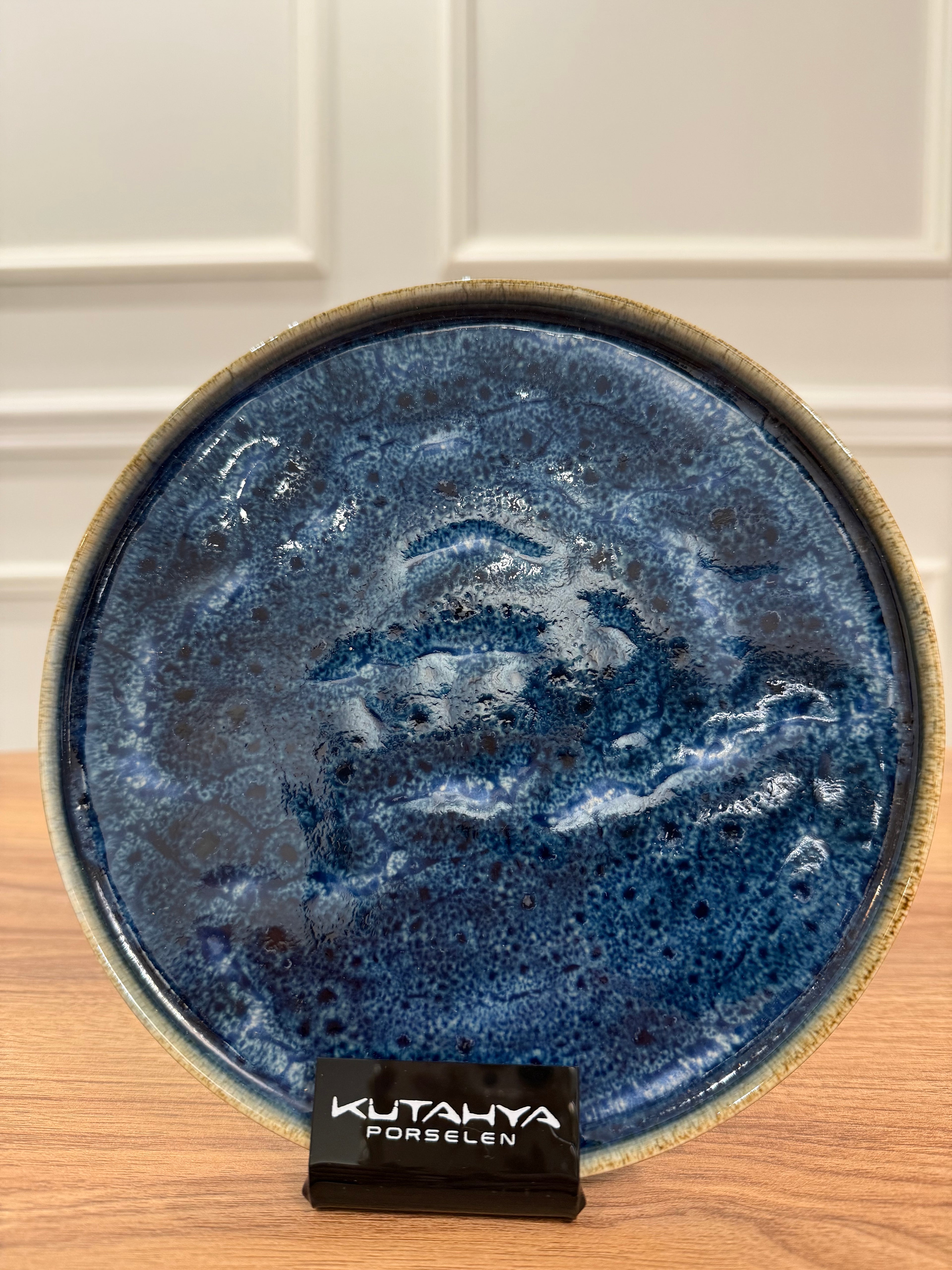 Assiette à dessert Bleu marine