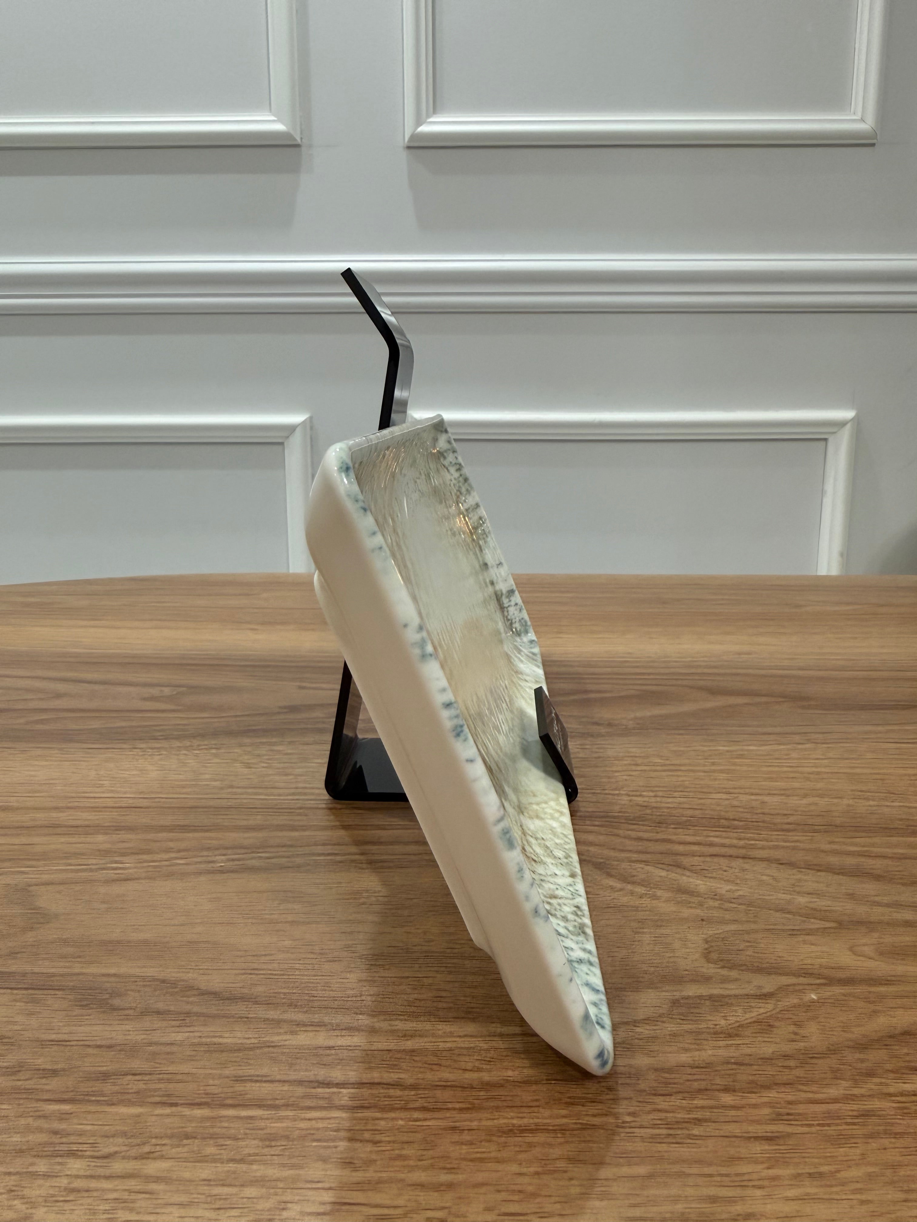 Assiette rectangulaire