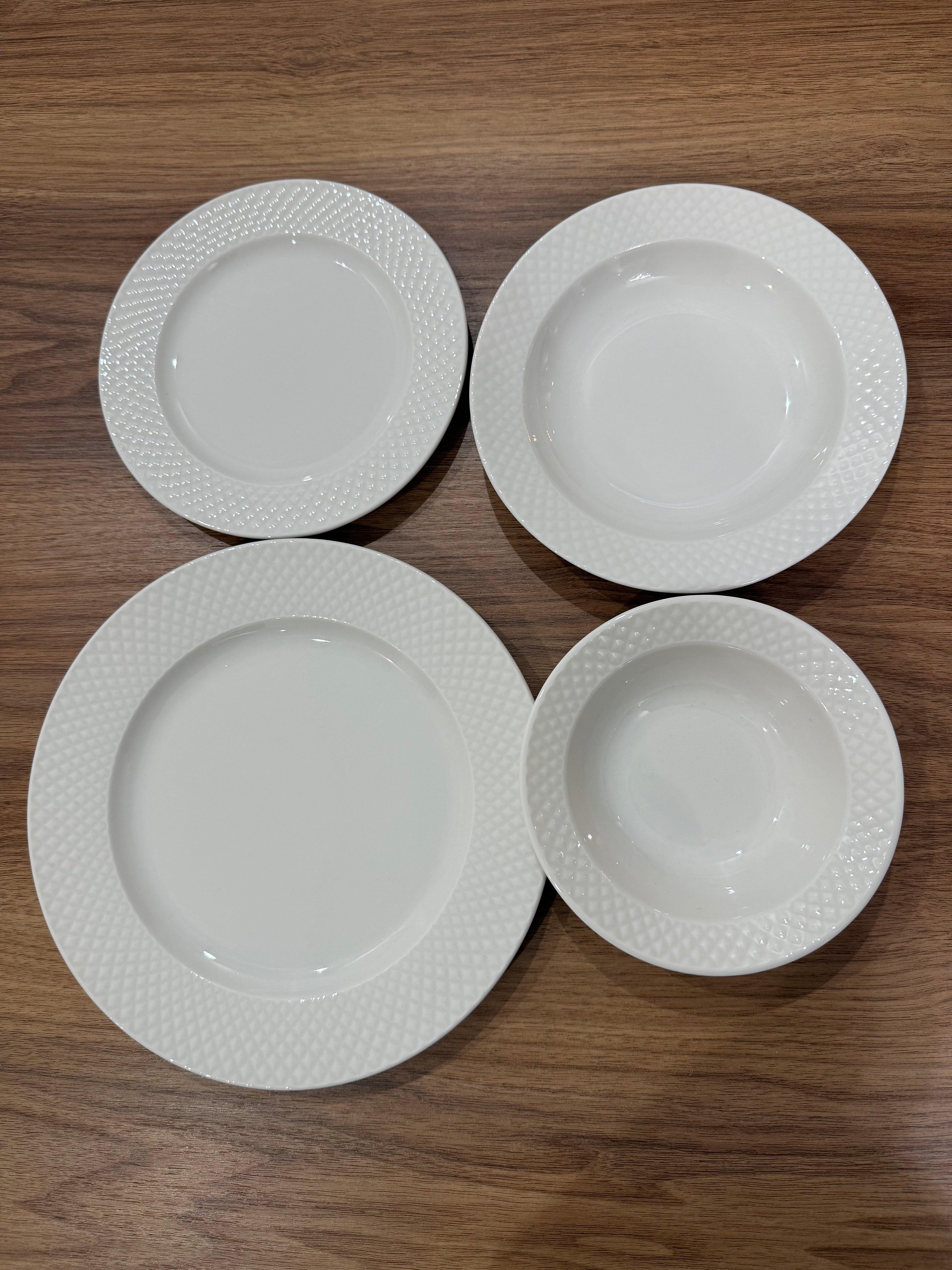 Set 24 pièces Blanc