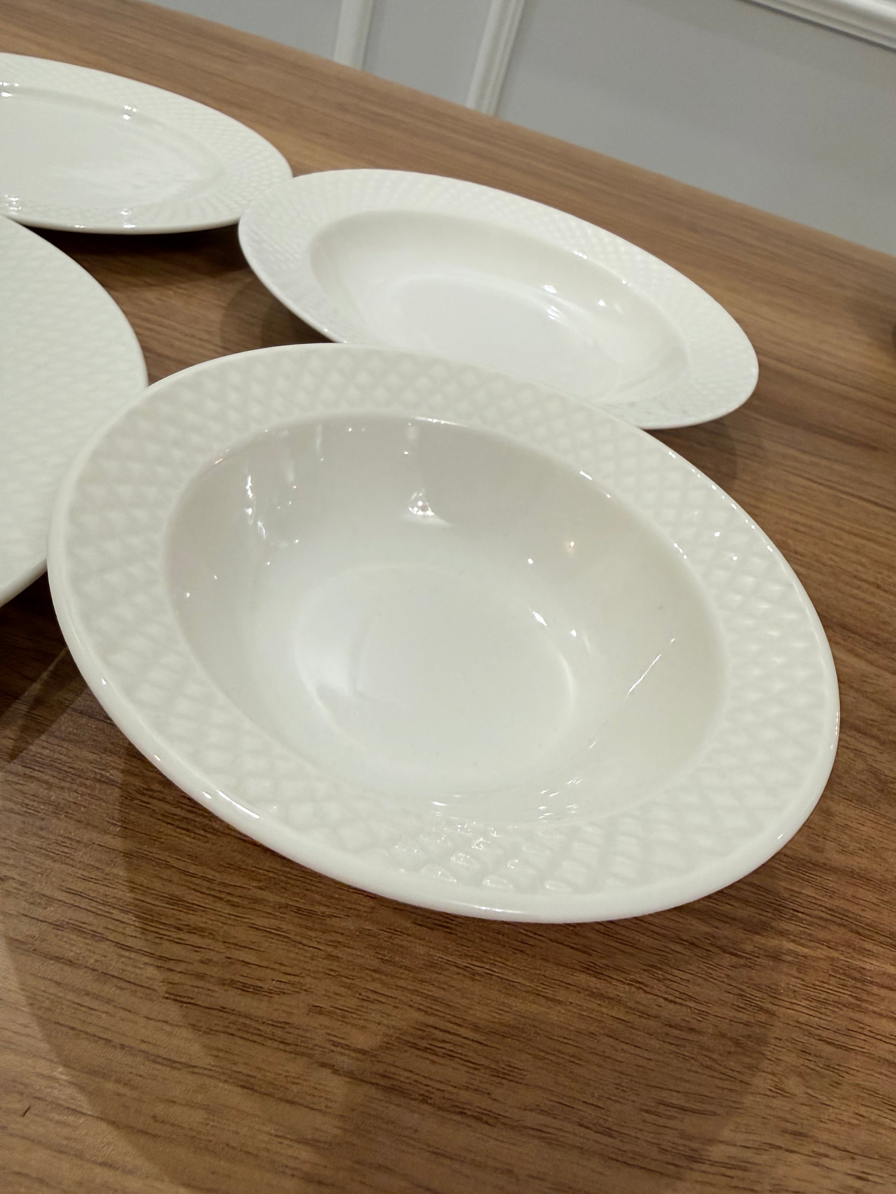 Set 24 pièces Blanc